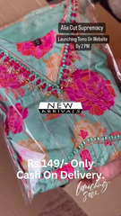 Alia Cut Embroidered & Printed Dresses And Sets